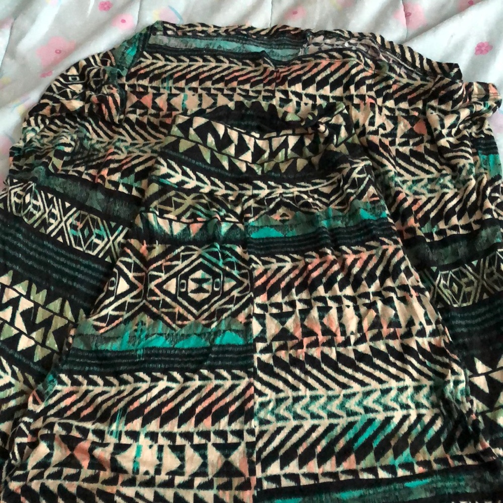 Aztec long skirt